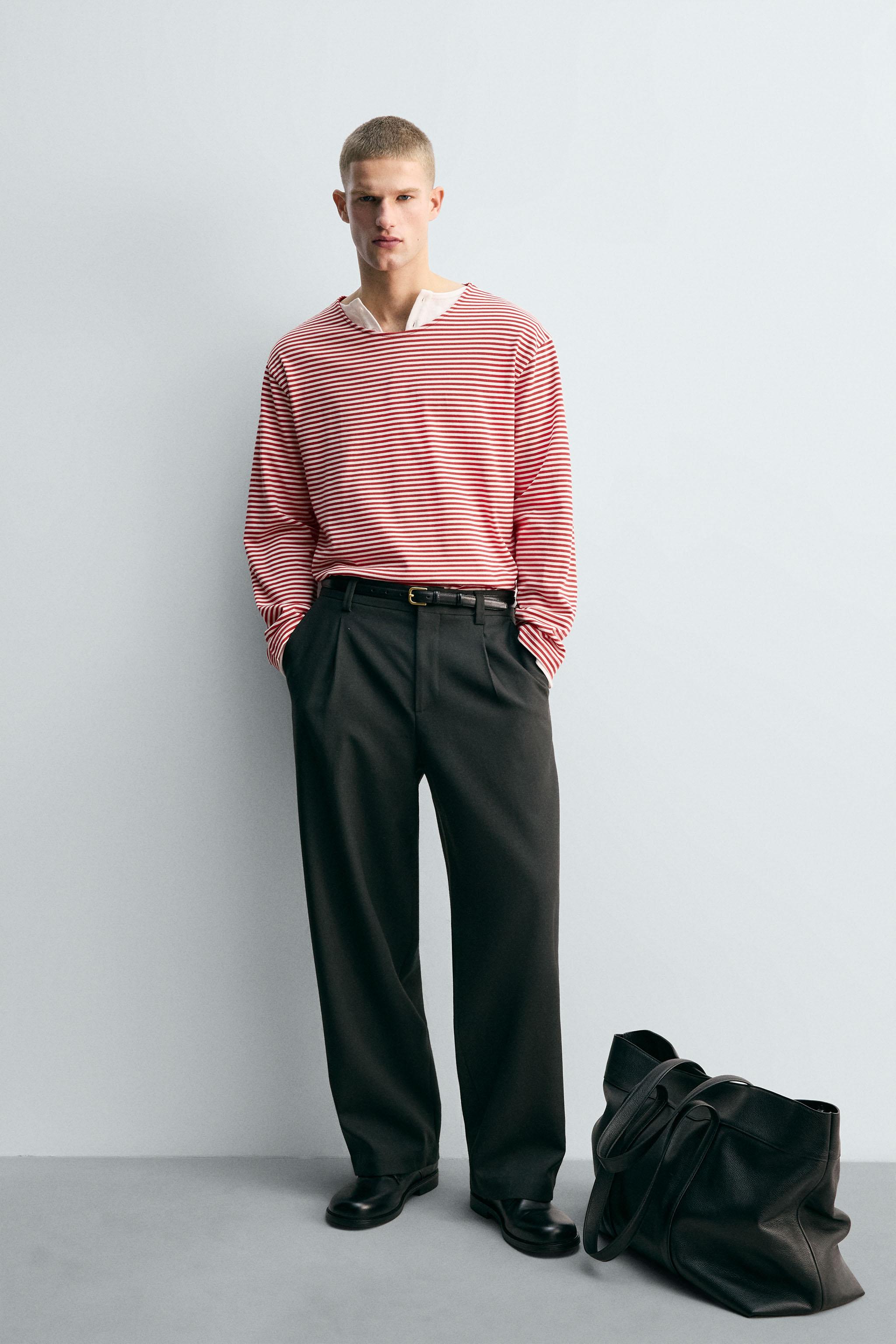 T-SHIRT EN JACQUARD À RAYURES ÉDITION LIMITÉE